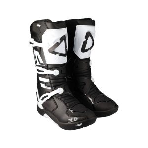 LEATT  Offroad 3.5 Junior cross csizma, fekete-fehér, 34