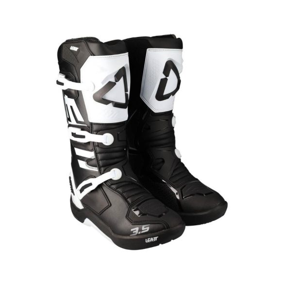 LEATT  Offroad 3.5 Junior cross csizma, fekete-fehér, 37