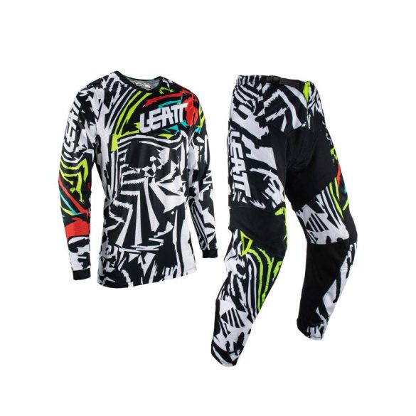 LEATT Ride Kit 3.5 Mini, zebra, XL