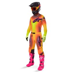 Alpinestars Supertech Lipan yellow-pink ruhaszett