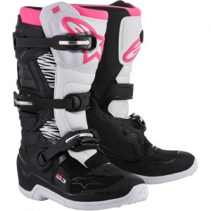 ALPINESTARS TECH 3 STELLA NŐI CSIZMA BLACK/WHITE/PINK 39 MÉRET