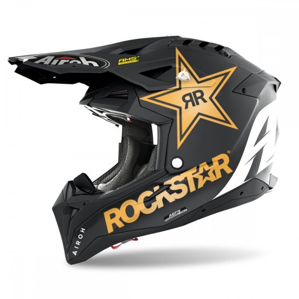 Aviator 3.0  Rockstar 20220 bukósisak, fekete matt, 2XL