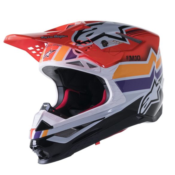 Alpinestars Supertech SM10 TLD Edition 23 bukósisak, multi, XL