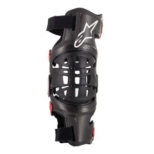 ALPINESTARS 2022 BIONIC-10 CARBON BLACK-RED TÉRDGÉP JOBB TÉRD L