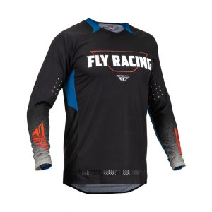 FLY RACING Evolution DST 2023 cross mez,fekete-szürke-kék, XL