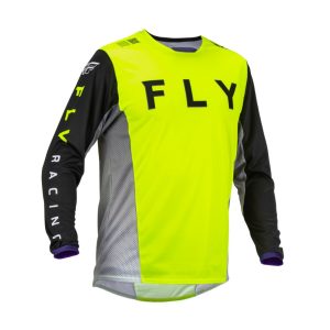 FLY RACING  Kinetic Kore 2023 cross mez ,fluosárga-fekete, 2XL