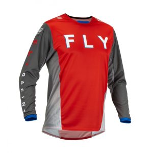 FLY RACING  Kinetic Kore 2023 cross mez ,piros-szürke, 2XL