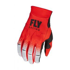 Fly Racing Evolution DST kesztyű, piros-szürke, 3XL