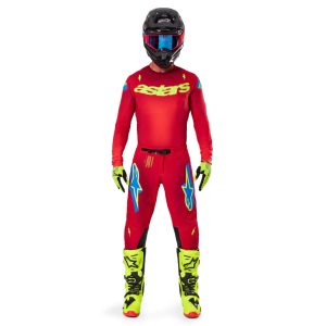 Alpinestars Supertech Maker red-fluo yellow ruhaszett