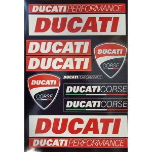 DUCATI PERFORMANCE FEKETE MATRICA