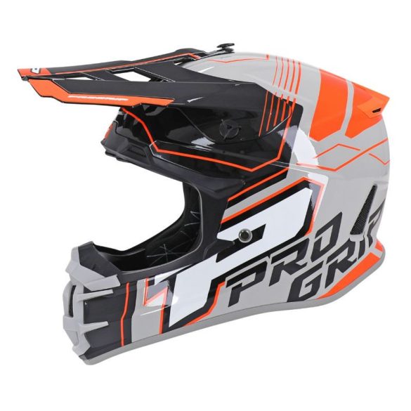 Progrip Spirits 3080 black-orange bukósisak 