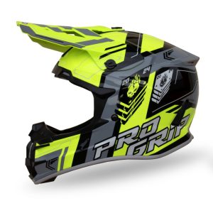 Progrip Spirits 3080 black-fluo yellow bukósisak 