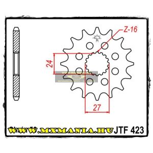 JT Sprockets első lánckerék, 423, Suzuki GSX-R/GSX