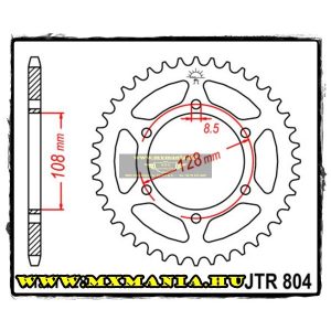 JT Sprockets hátsó lánckerék, 804, Suzuki DR/DF/TS/SP